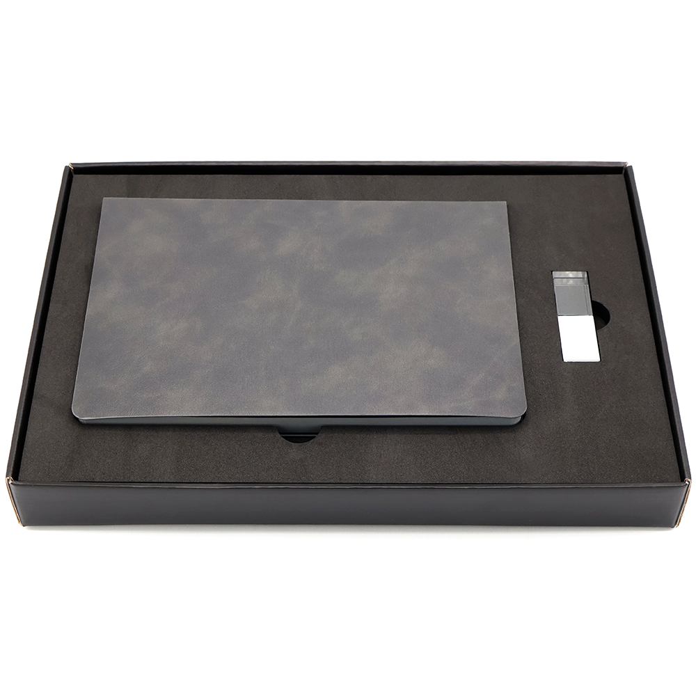 Подарочный набор ЗАМЕТЬ И ЗАПОМНИ, Темно-серый-1