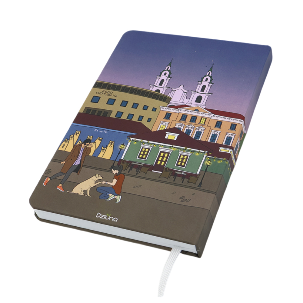 Записная книжка A6 Dziuna Зыбицкая в клетку 10, Зыбицкая-1