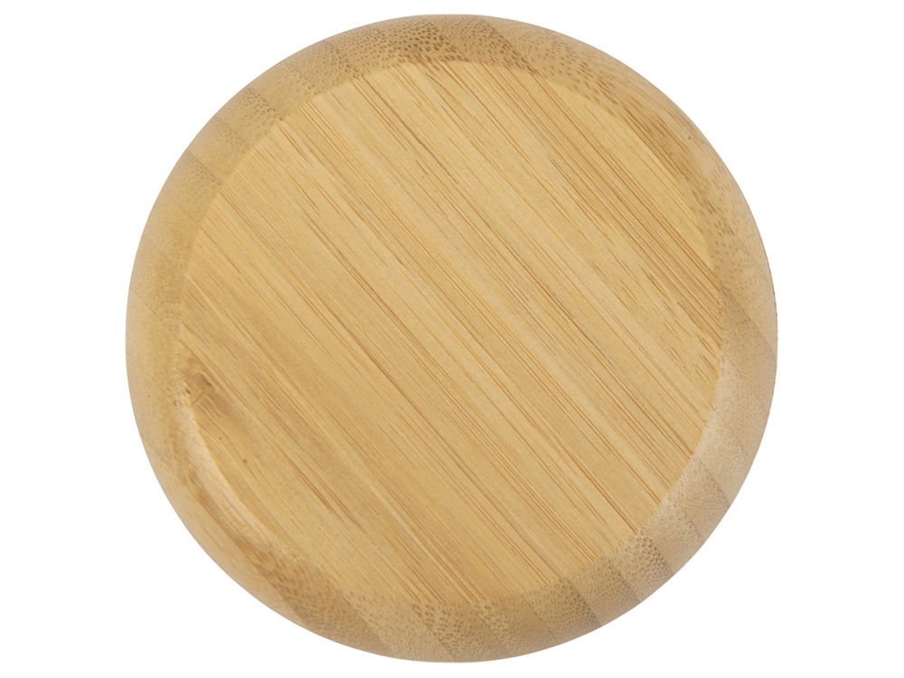 Расческа с зеркалом из бамбука Daisy, натуральный-3