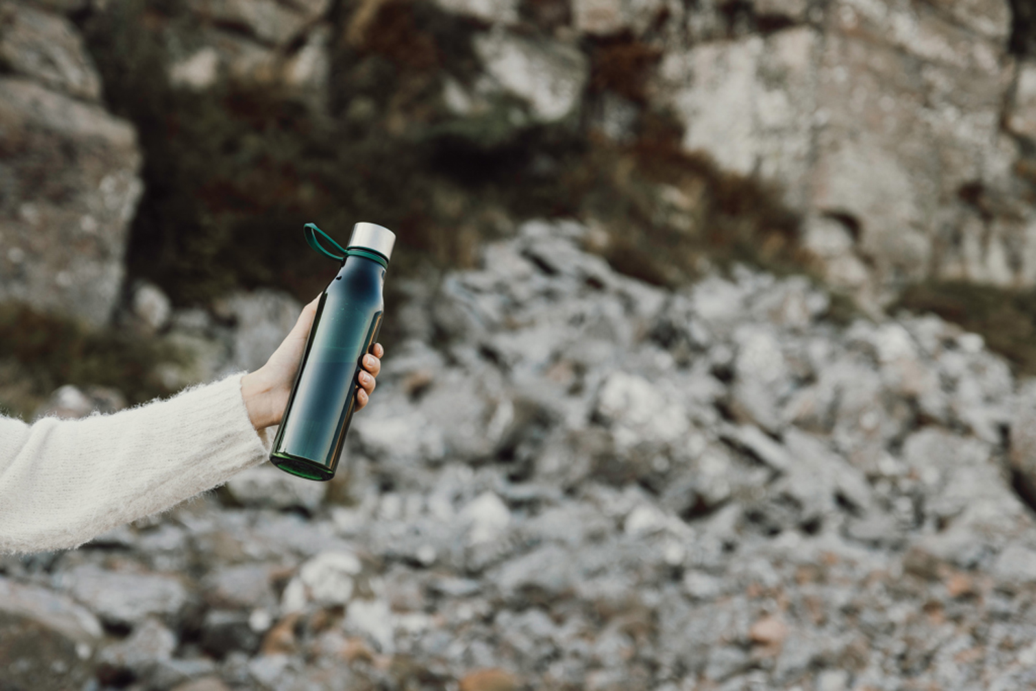 Бутылка для воды VINGA Lean из rPET RCS, 800 мл-5