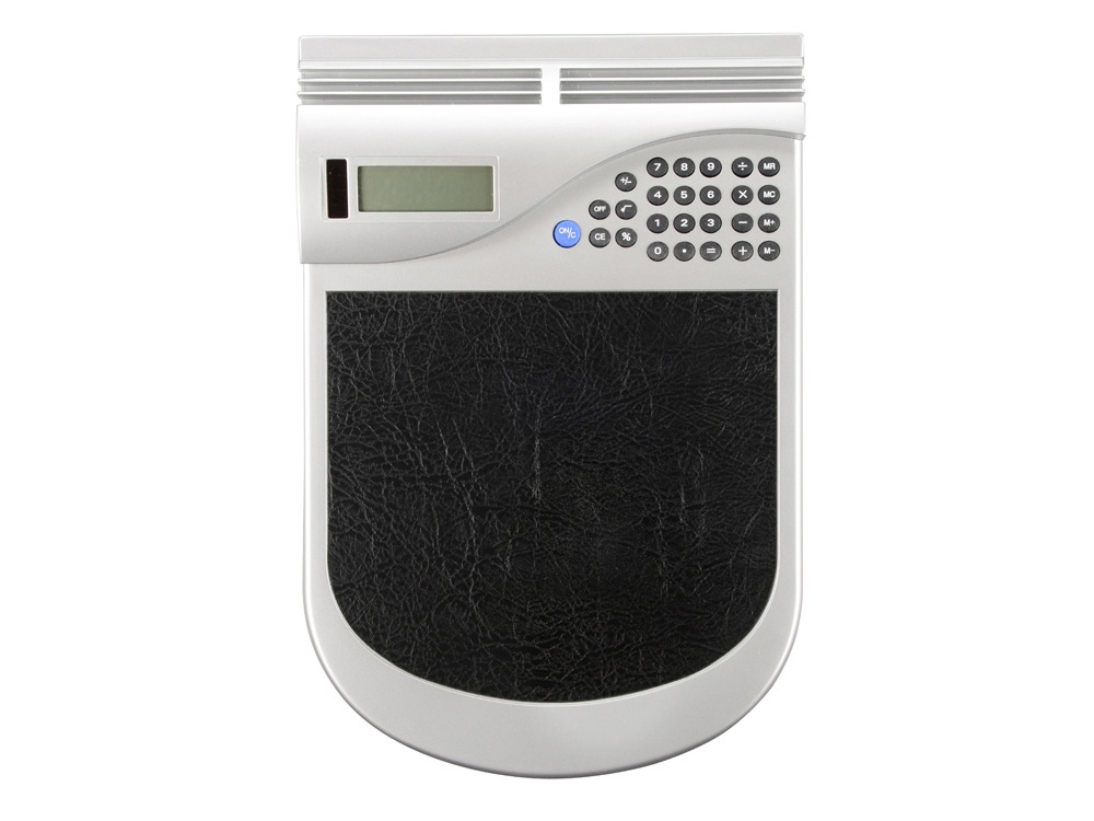 Коврик для компьютерной мыши с калькулятором и подставкой под мини-диски и визитки-2