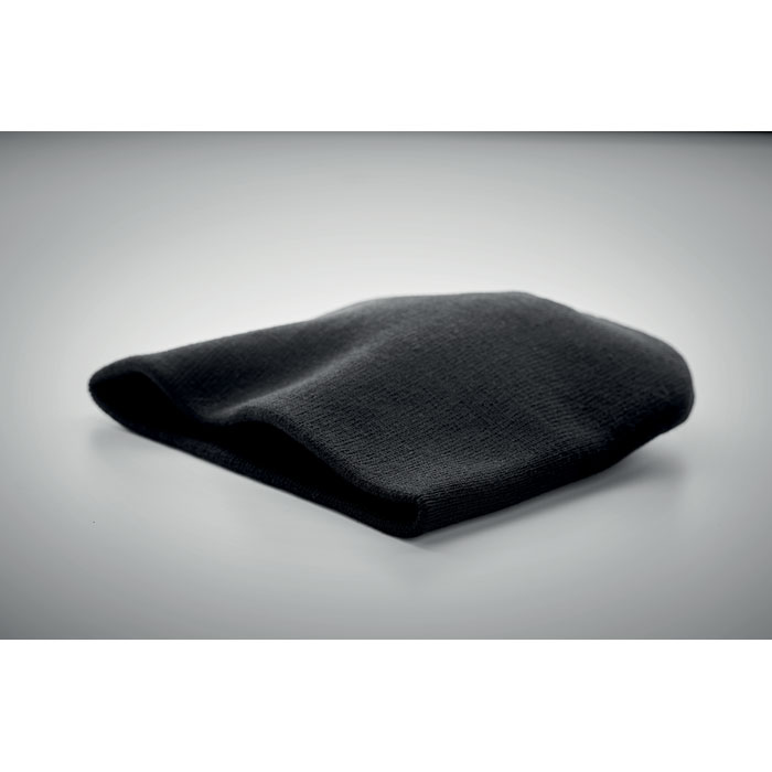 Шапочка из полиэстера, черный-2