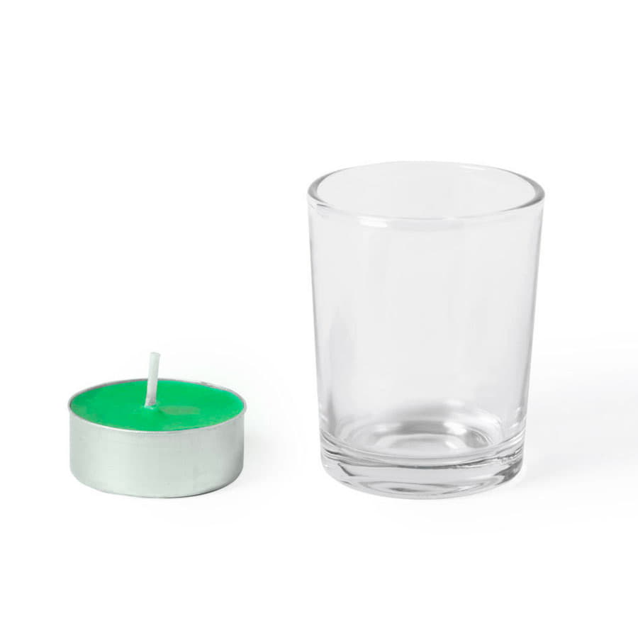 Свеча PERSY ароматизированная (яблоко), зеленый-2