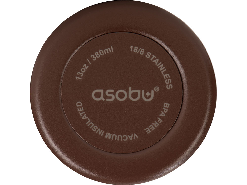 Термокружка CAFe COMPACT, 380 мл, коричневый-9