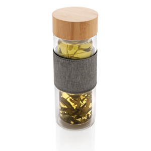 Бутылка Impact с двойными стенками из боросиликатного стекла, 360 мл-2