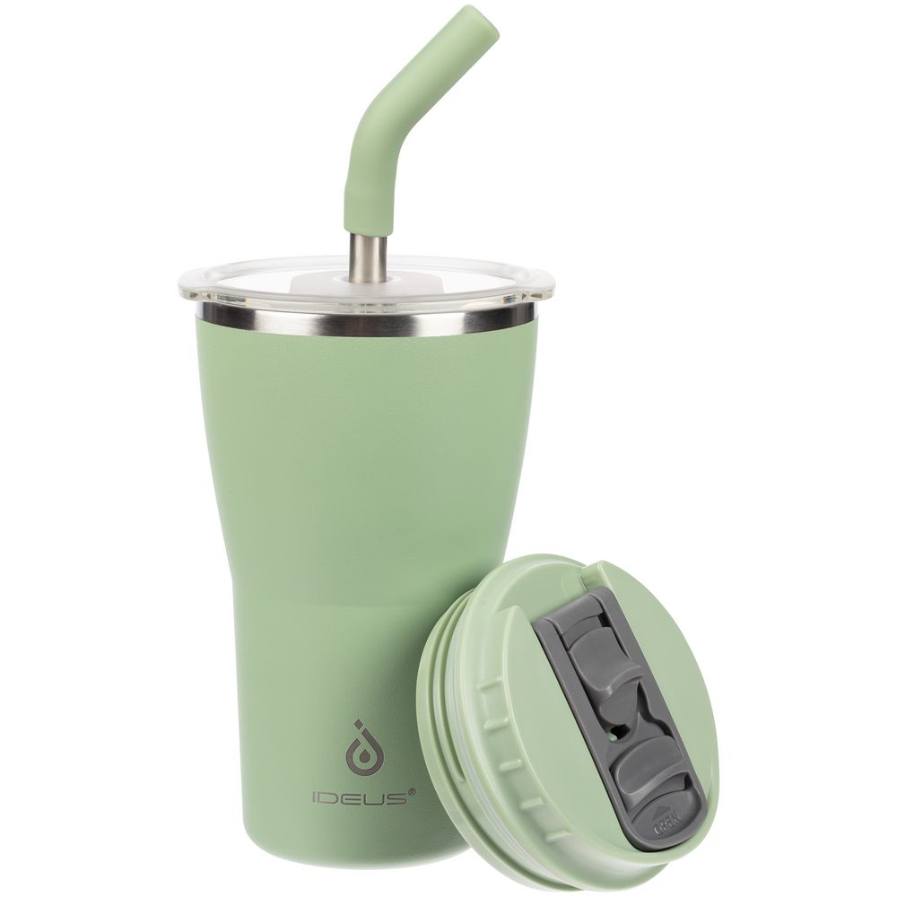 Термостакан Sapporo, зеленый-0