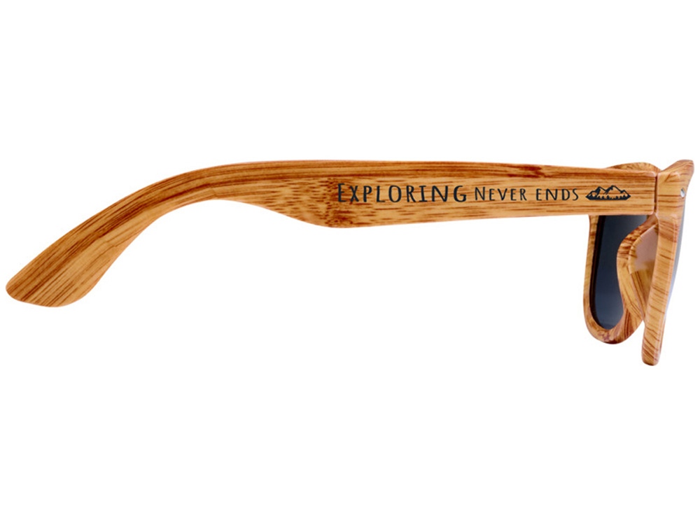 Солнцезащитные очки Mira с эффектом дерева - Натуральный-3