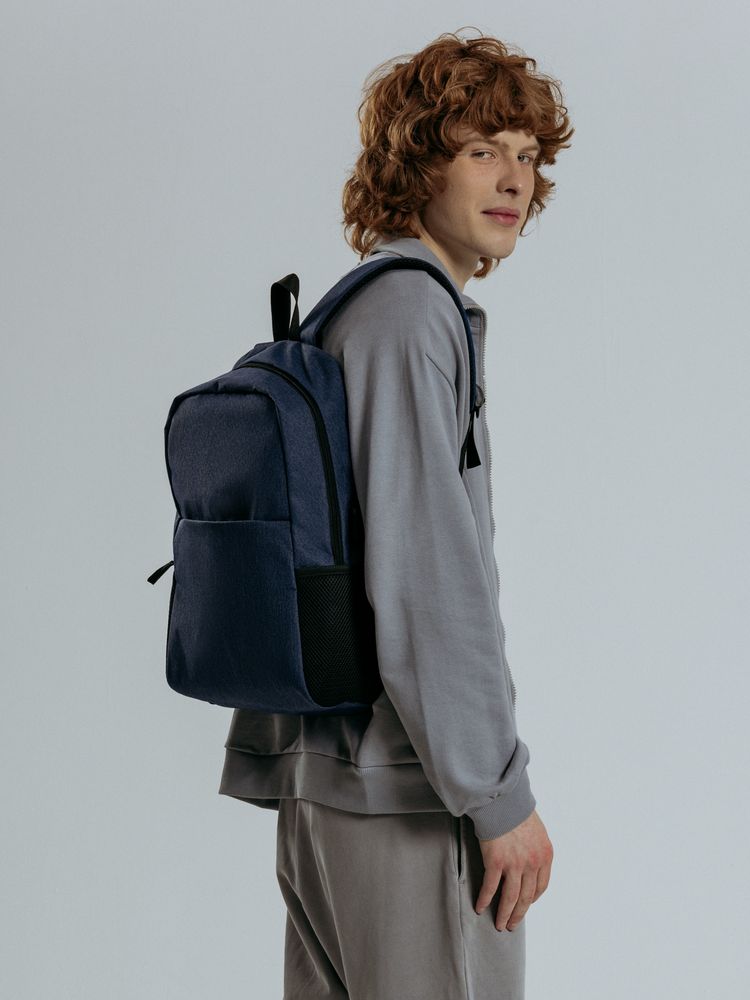 Рюкзак для ноутбука Conttori, синий меланж-9