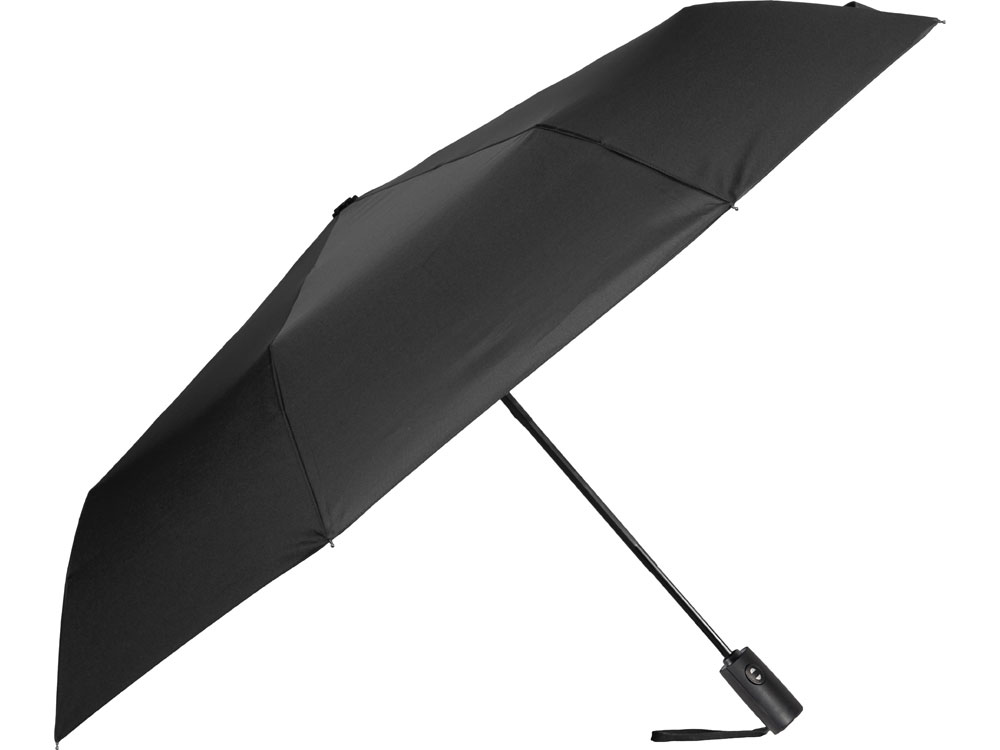 Зонт-автомат складной Reviver, черный-2