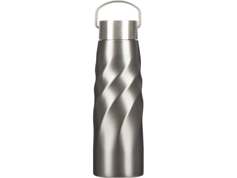 Вакуумная термобутылка с медной изоляцией Vita, 500 мл, серый-2