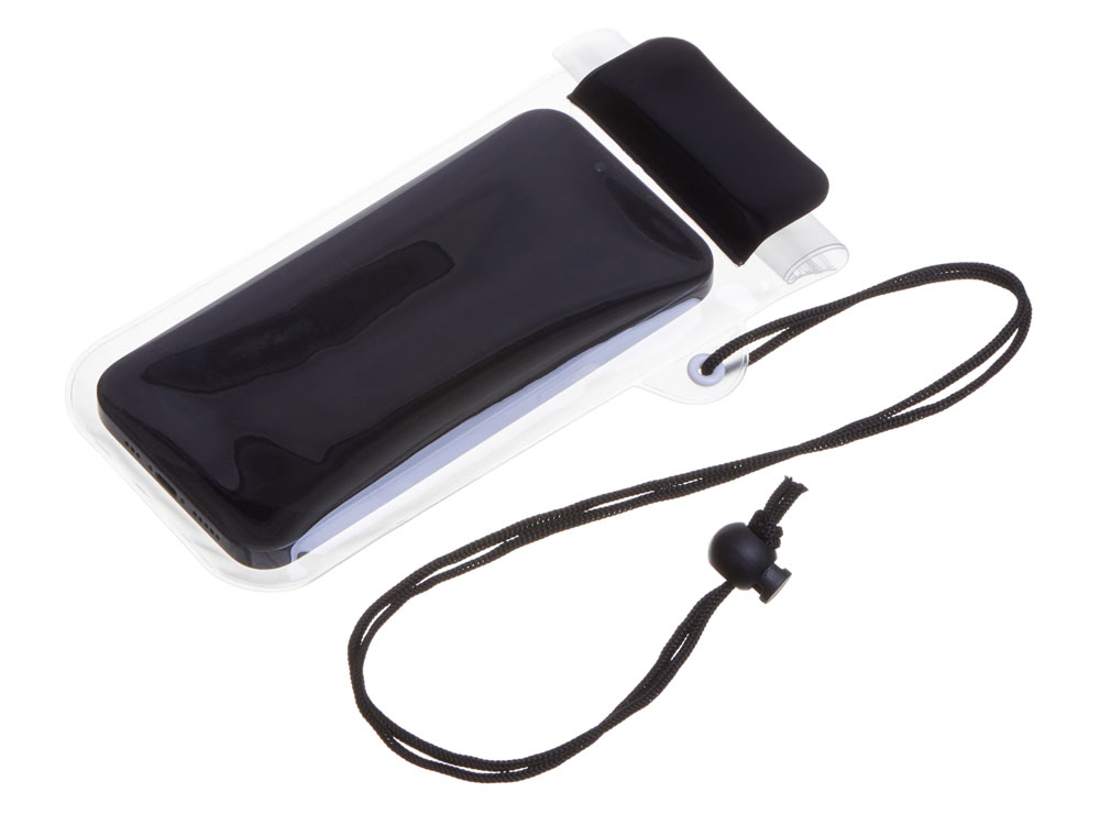 Влагостойкий чехол Repel, черный/прозрачный-1