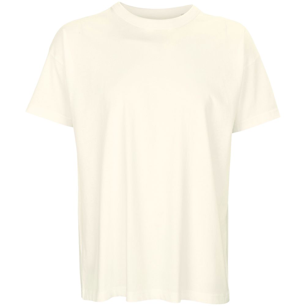 Футболка оверсайз мужская Boxy Men, молочно-белая-0