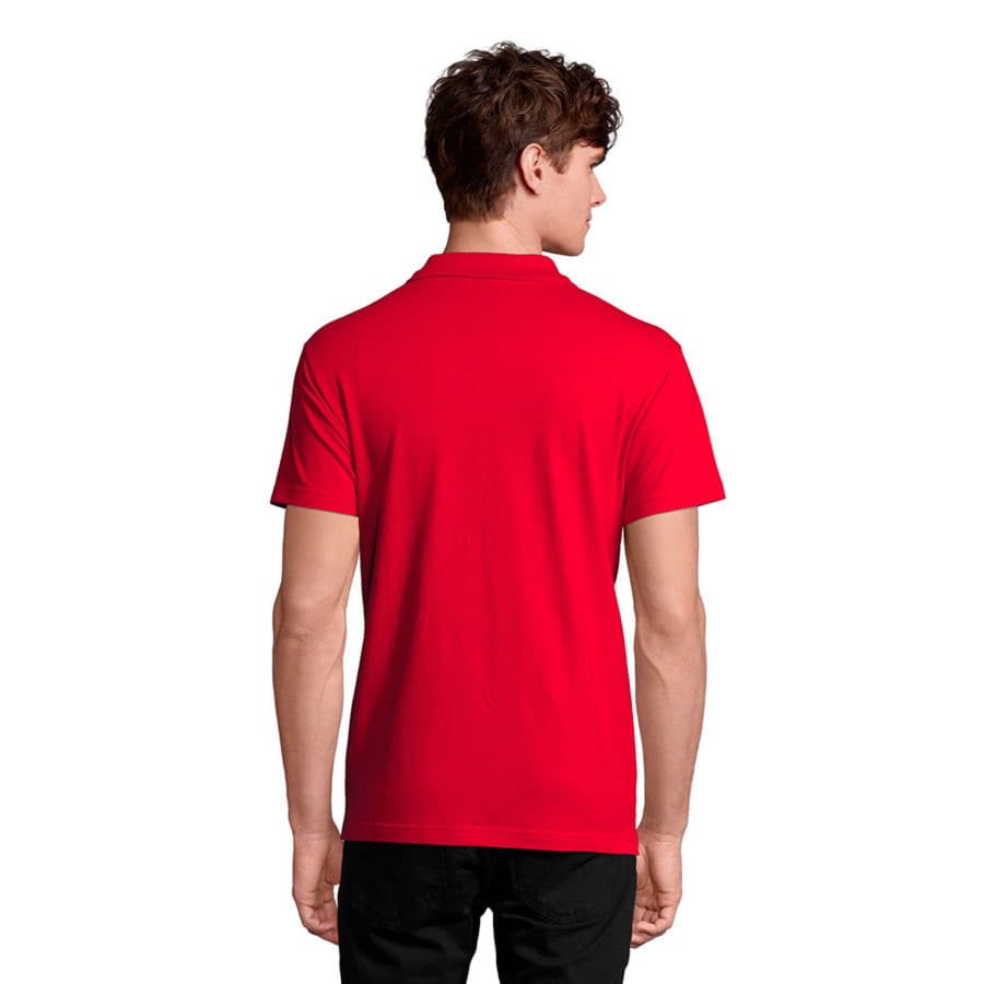 Рубашка поло мужская SPRING II 210, красный-2