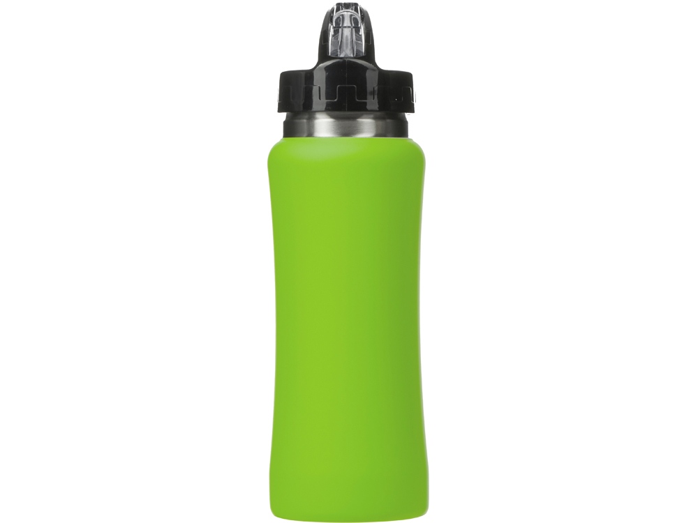 Бутылка для воды Bottle C1, сталь, soft touch, 600 мл, зеленое яблоко-4