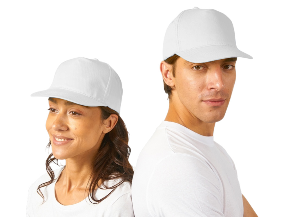 Бейсболка Memphis 5-ти панельная 165 гр, белый-0