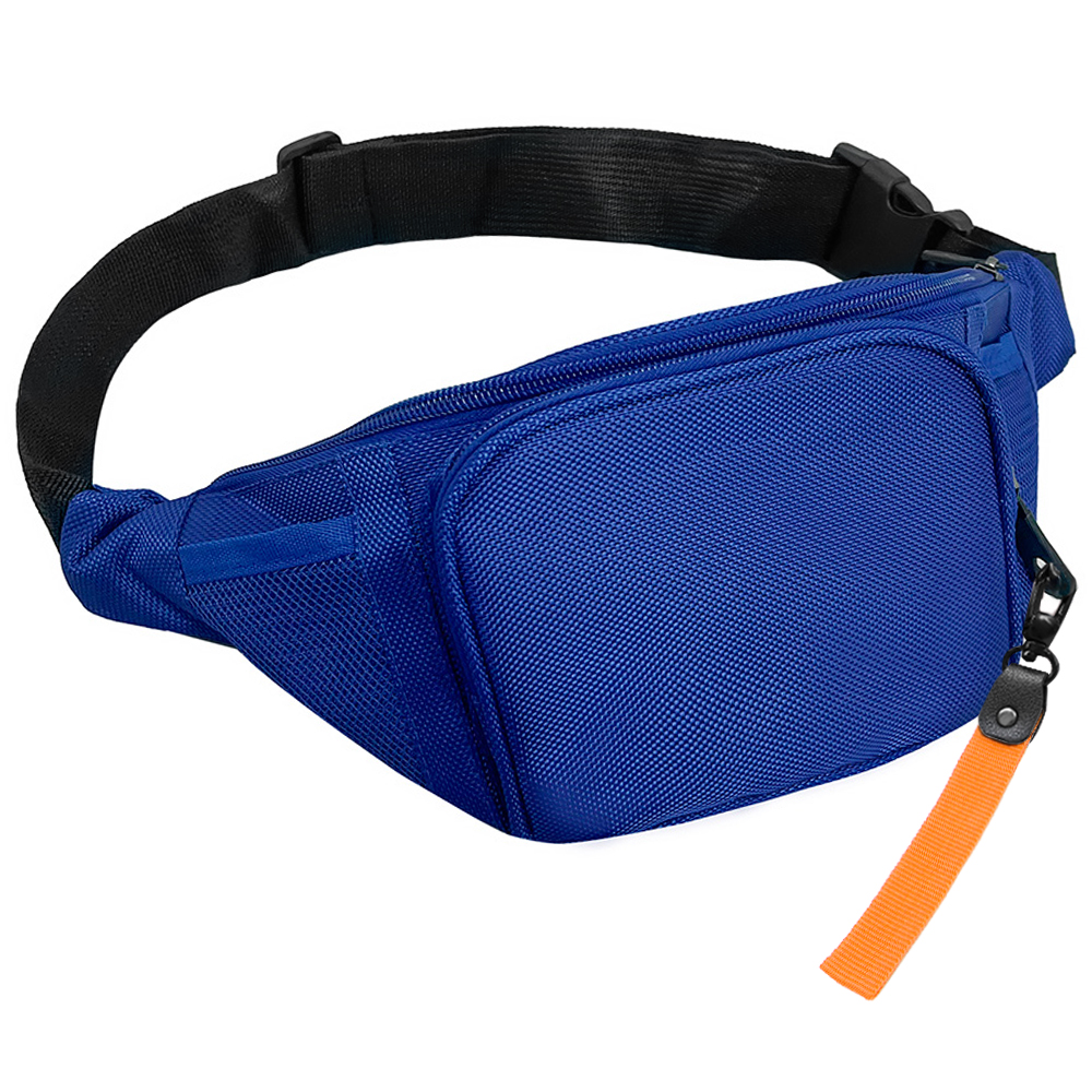 Поясная сумка SPLIT TO GO, Синий/Оранжевый-0