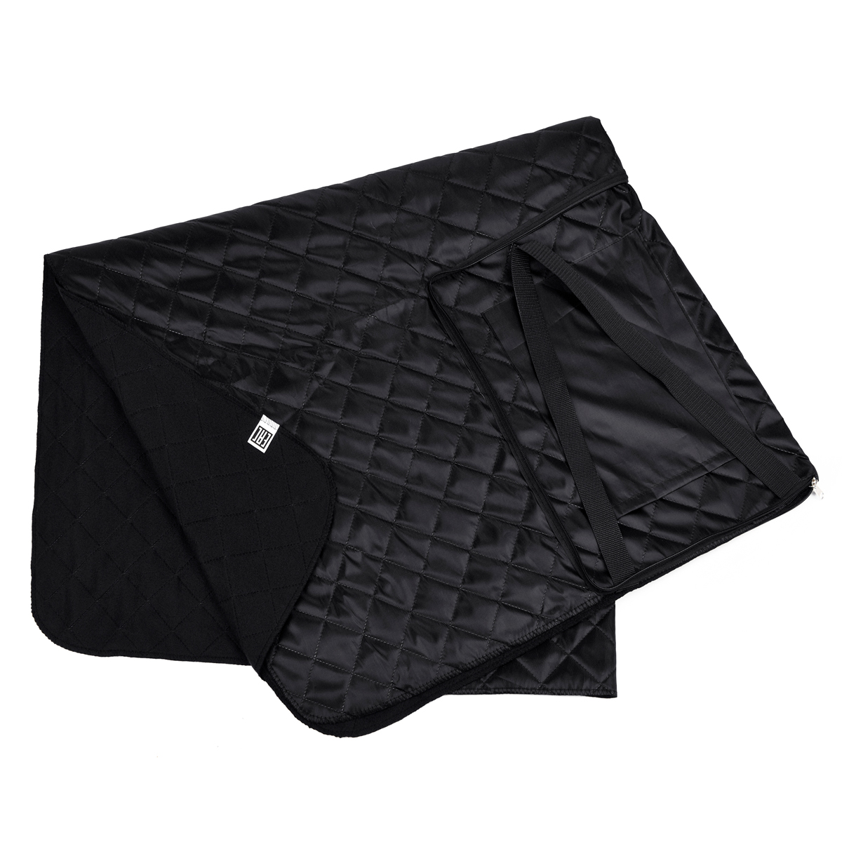 Плед-сумка WEEKEND, Черный-1