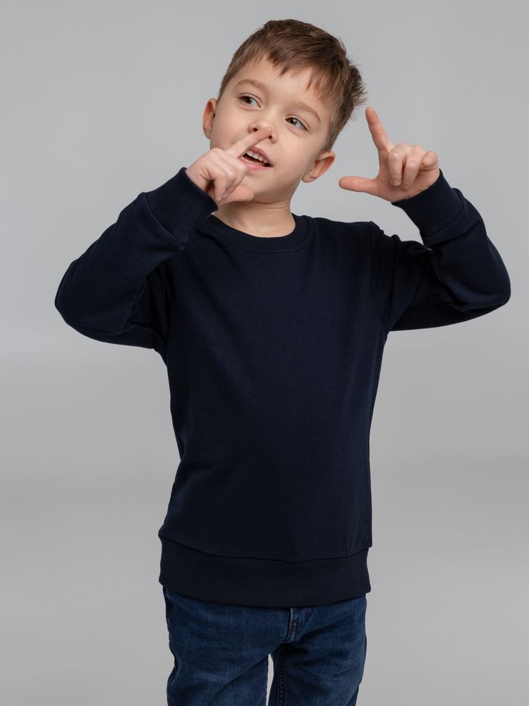 Свитшот детский Toima Kids 2.0, темно-синий-5