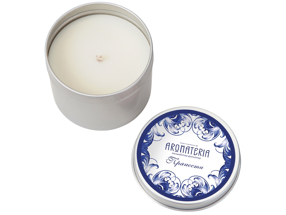 Набор: платок Гжель и свеча Птица счастья-6