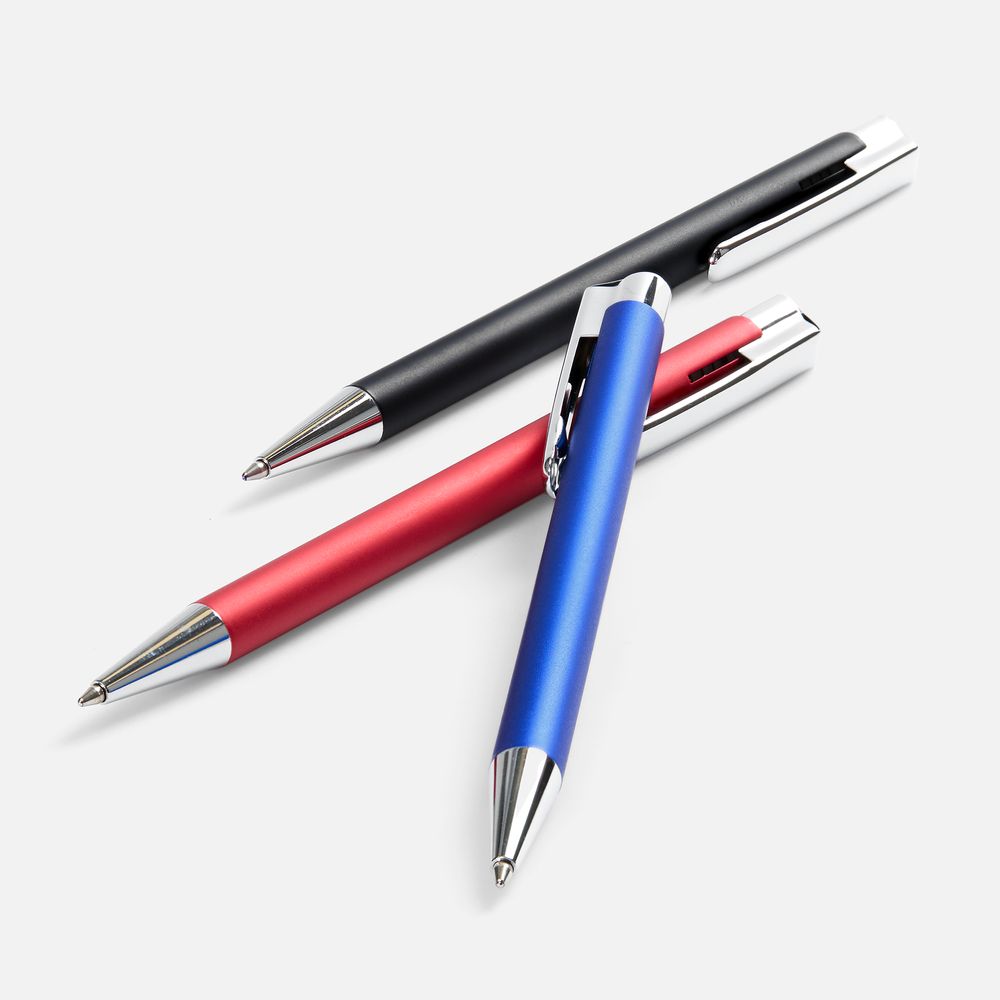 Ручка шариковая Stork, черная-4