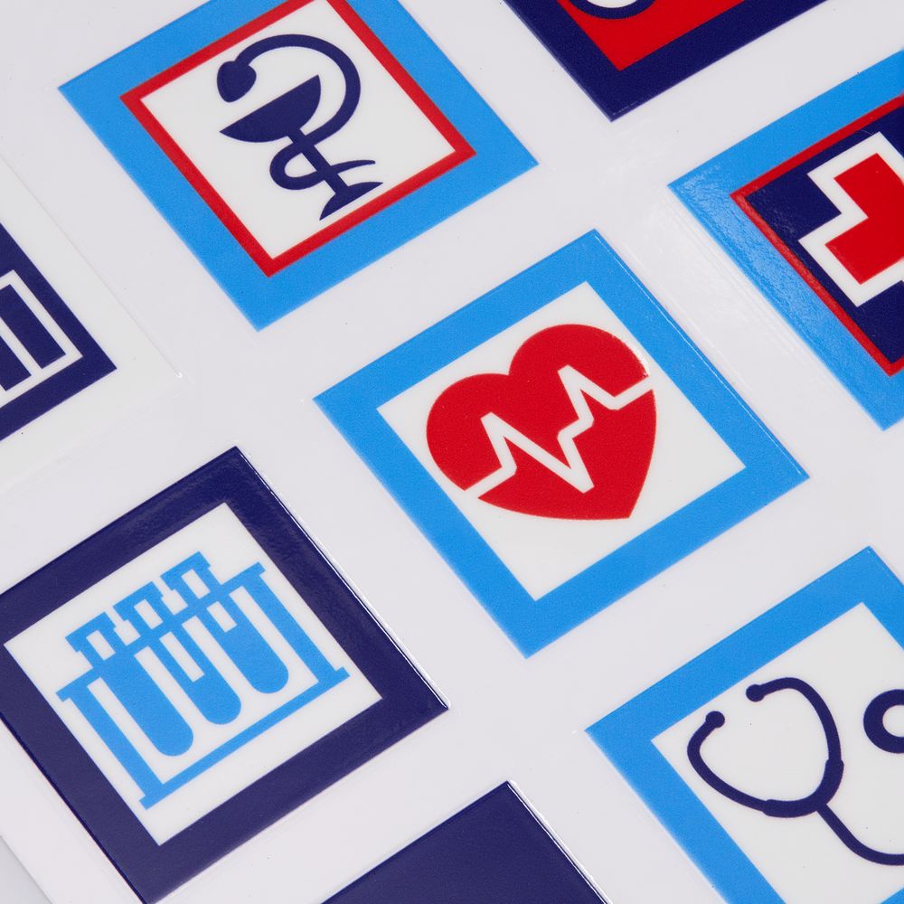 Стикерпак UV-DTF Industry, медицина-2