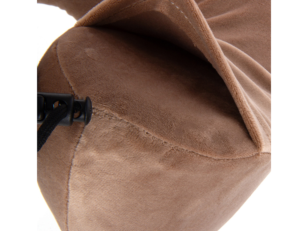 Подушка для путешествий с эффектом памяти Мемо Bluewinder Cappuccino-4