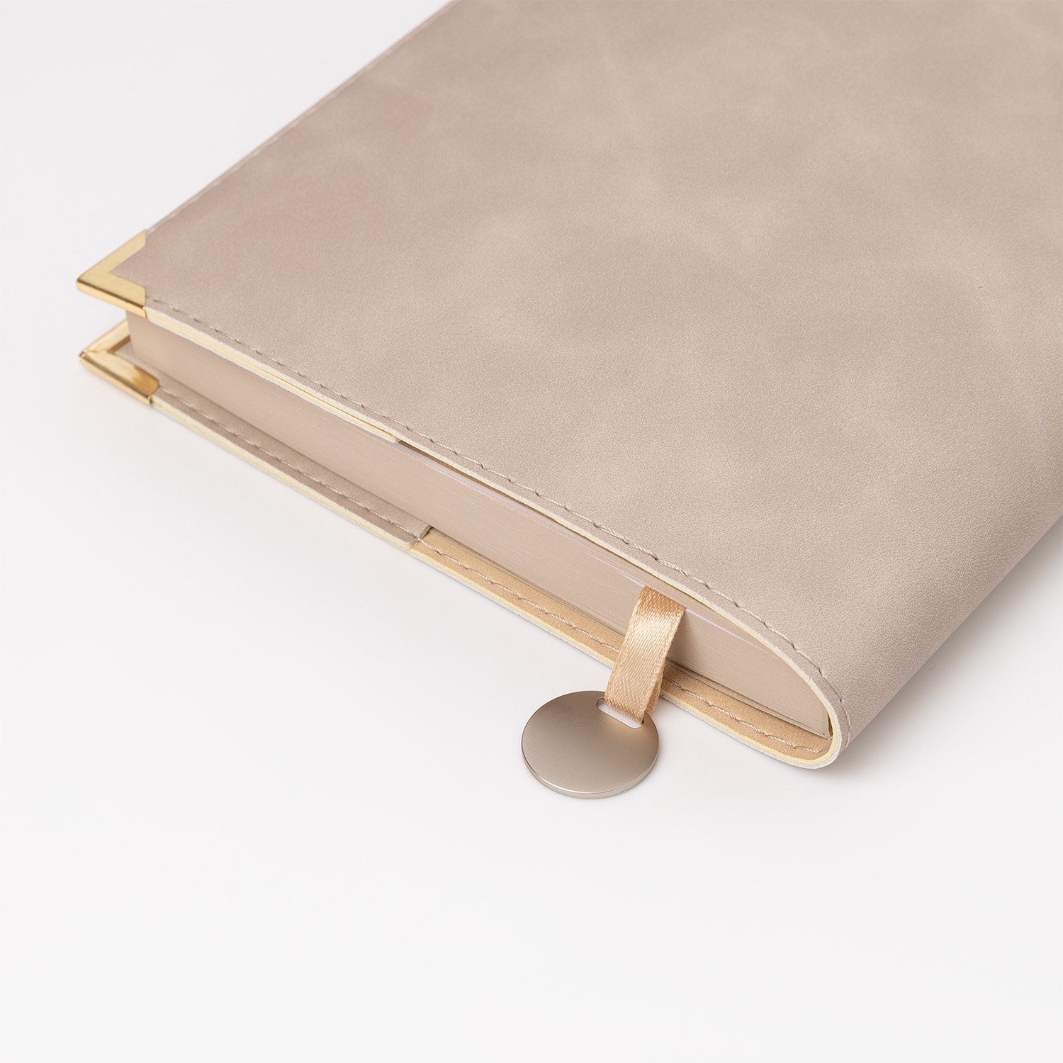 Ежедневник Prime недатированный, бежевый-5