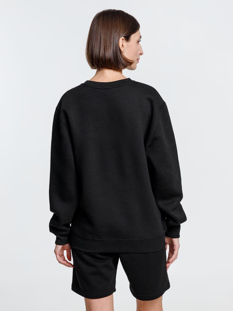 Свитшот унисекс Delta, черный-5