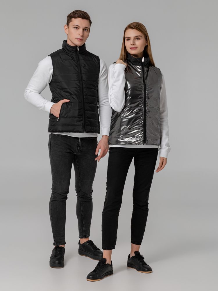 Жилет двусторонний Climb, черный-6