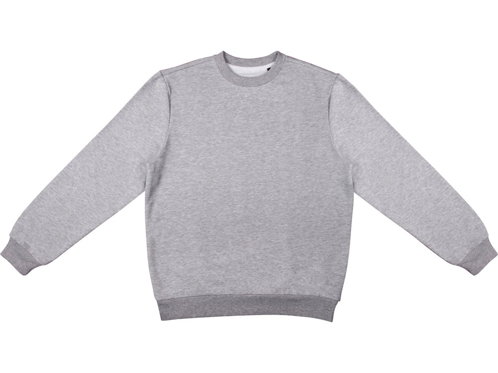 Свитшот Monaco унисекс, серый меланж-14