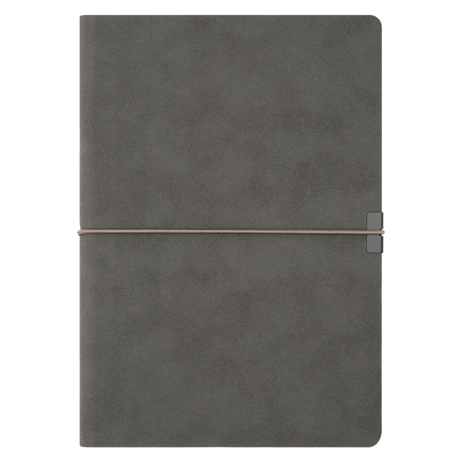 Ежедневник In Velour недатированный, серый-2