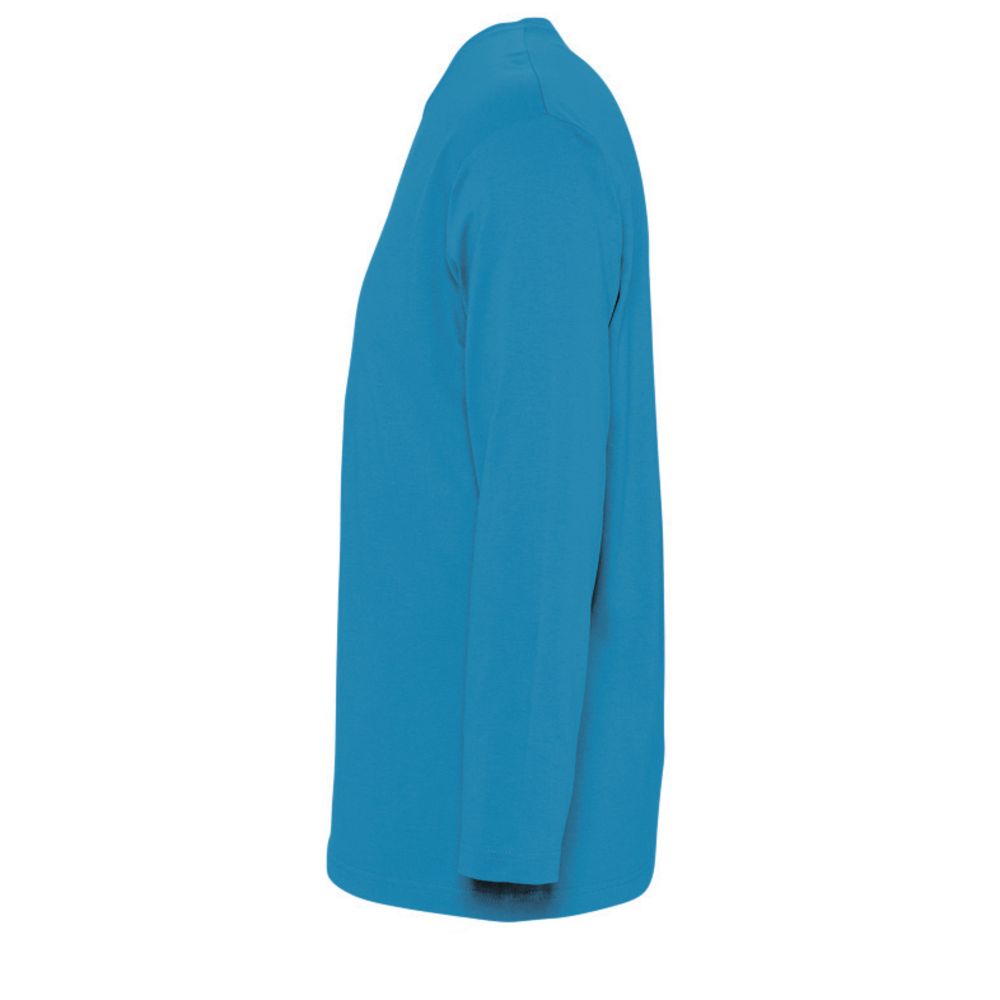 Футболка мужская с длинным рукавом Monarch, голубая-3