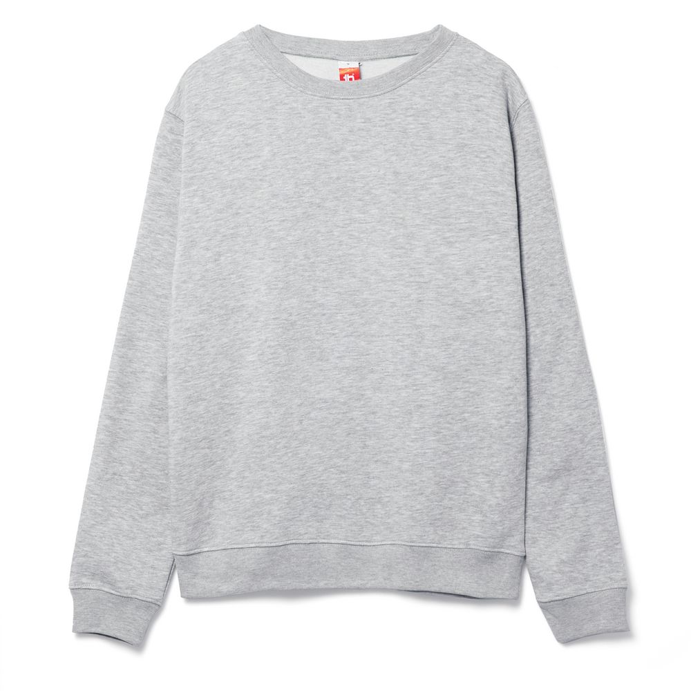 Свитшот унисекс Delta, серый меланж-0