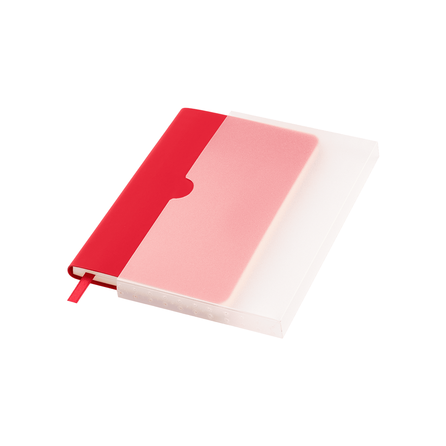 Ежедневник Спарк мини (Spark mini) A6 недатированный, красный-2