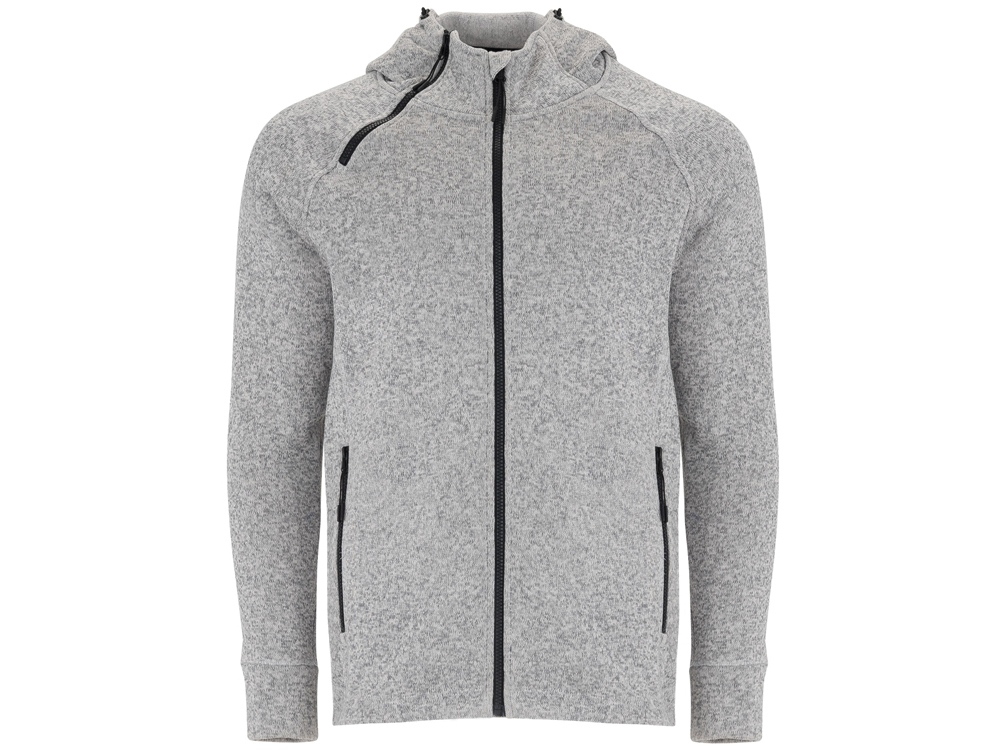 Толстовка на молнии Everest, меланжевый белый-0