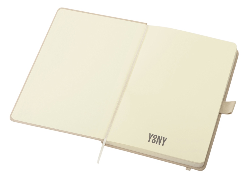 Блокнот А5 Snow Hard твердая обложка, 80 листов 70 гр/м2, натуральный-1