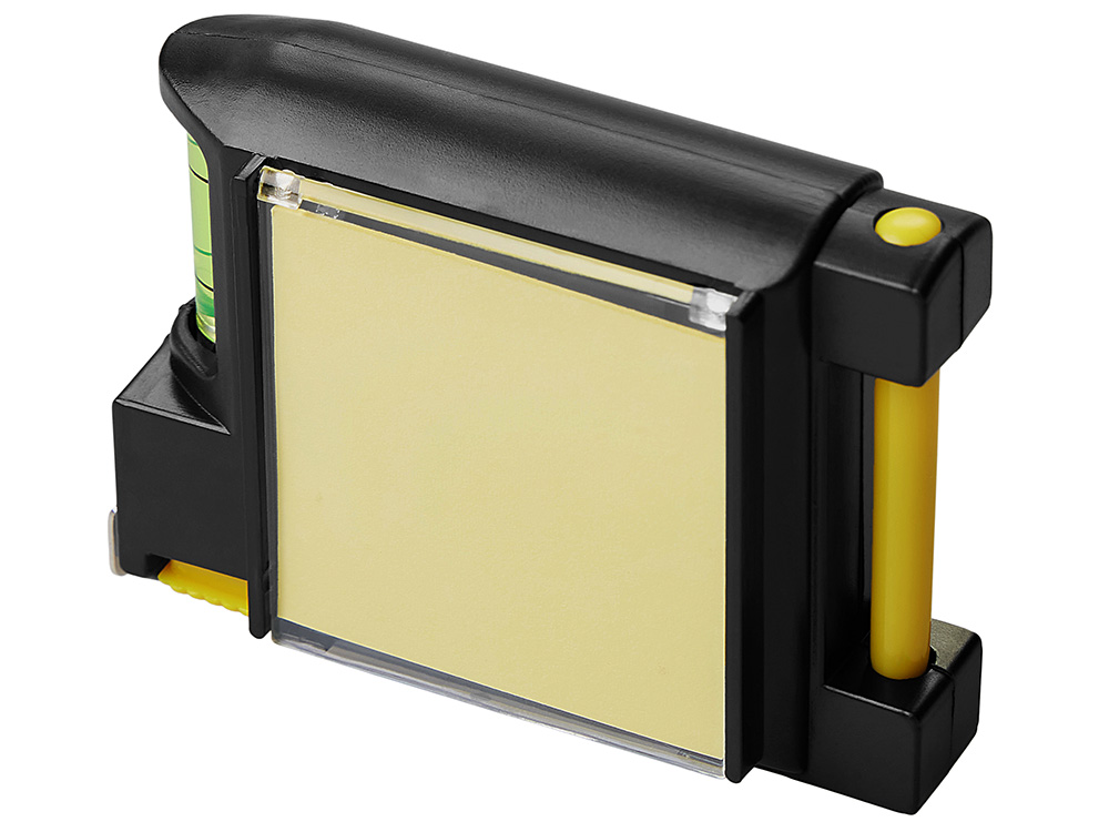 Рулетка на 2 м с уровнем и блоком для записей Nerd-2