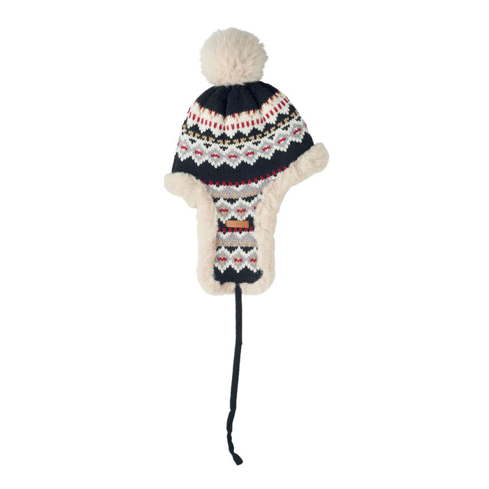 Шапка-ушанка, черный-5