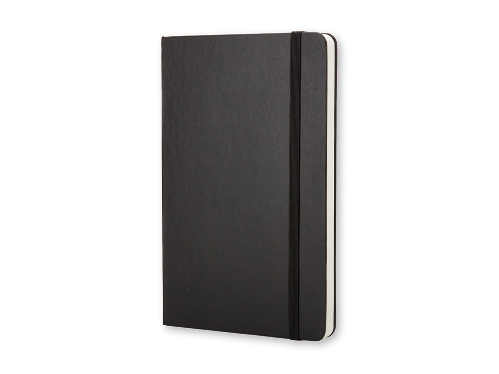 Записная книжка Moleskine Classic (нелинованный) в твердой обложке, Pocket (9x14см), черный-4