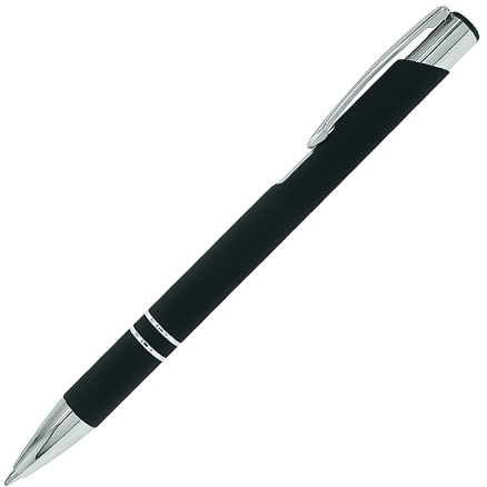 Ручка шариковая Legend Soft Touch, Черный-0