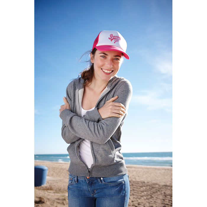 Бейсболка, неоновый розовый цвет-7