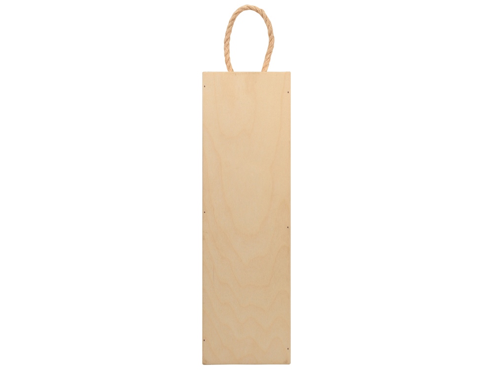 Пенал на 1 бутылку с грифельной крышкой, натуральный-5