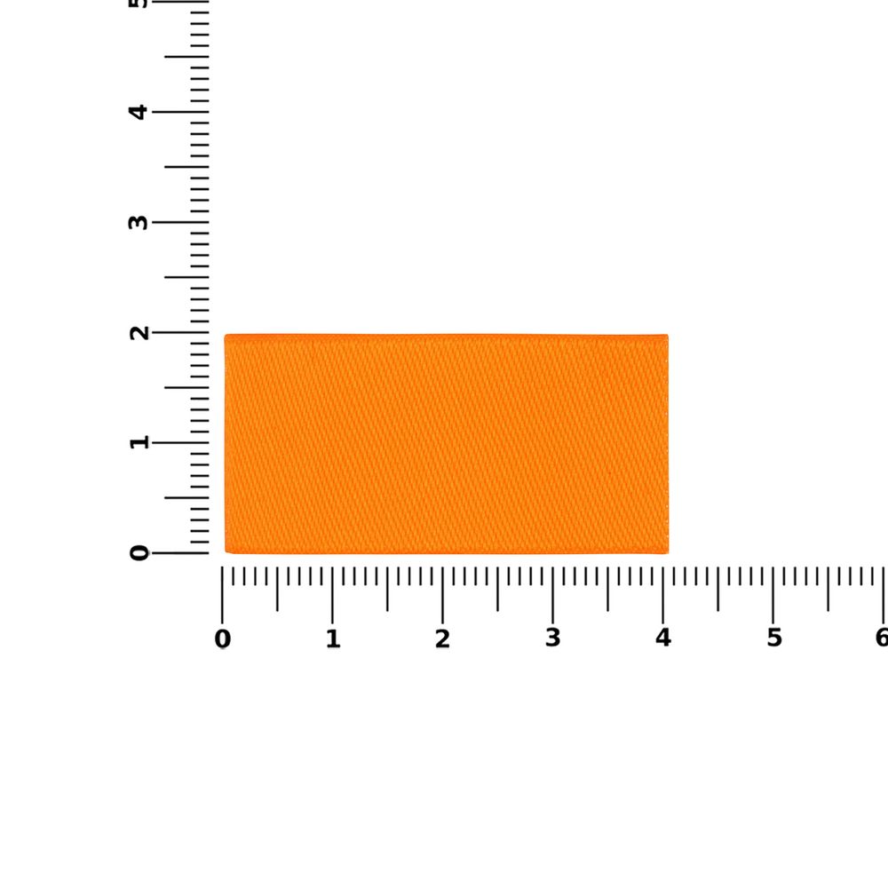 Лейбл тканевый Epsilon, XXS, оранжевый неон-1