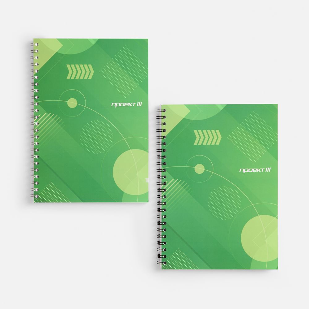 Блокнот на заказ Sketch Print M, в клетку-2