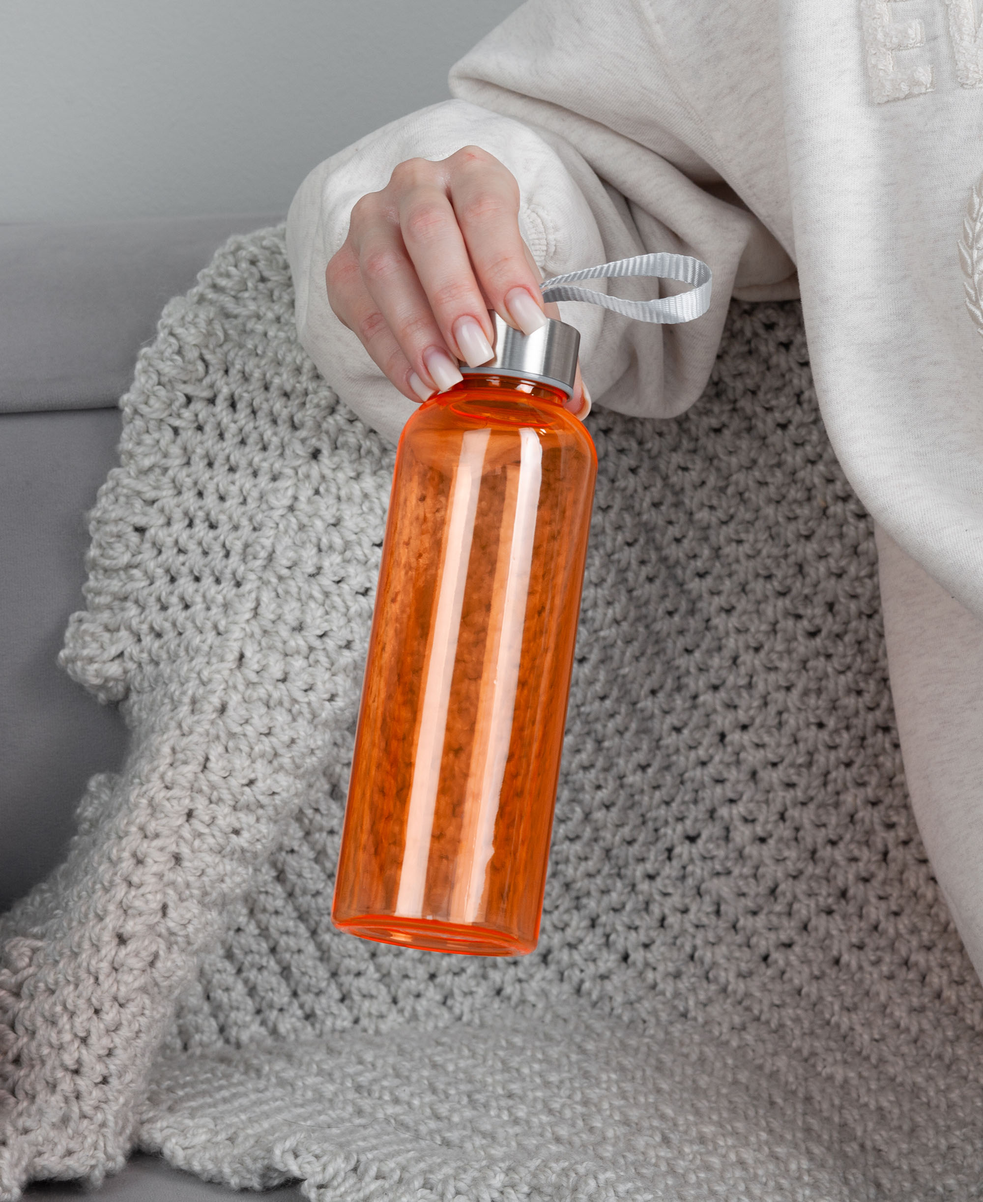 Бутылка для воды "H2O" 500 мл-2