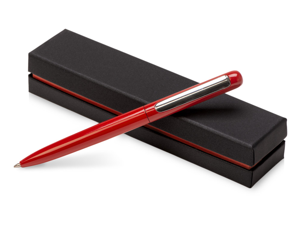 Ручка в футляре Blooming Skate, красный-0