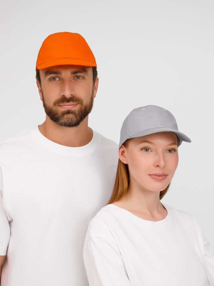 Бейсболка Apollo, серая-5