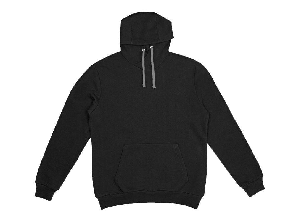 Толстовка унисекс Stream с капюшоном, черный-8