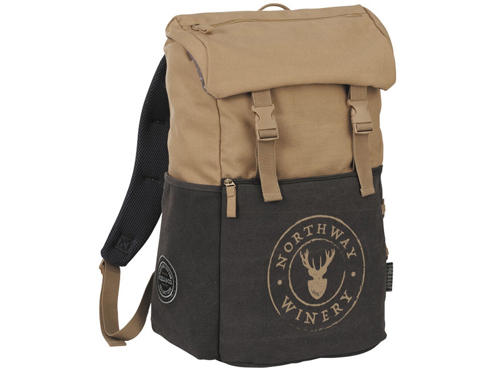 Рюкзак Field & Co. Venture для ноутбука 15, хаки/антрацит-5