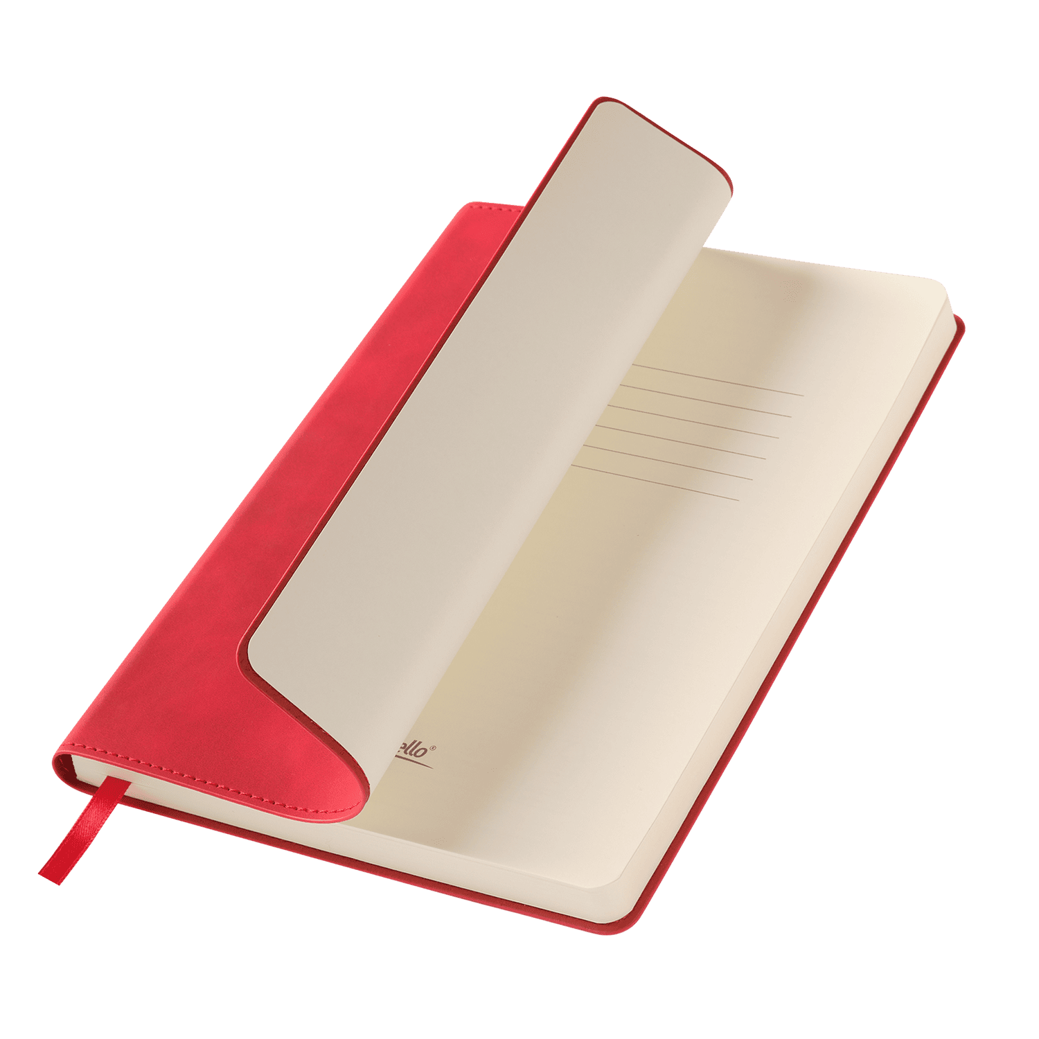 Ежедневник Верона (Verona) недатированный, красный-0